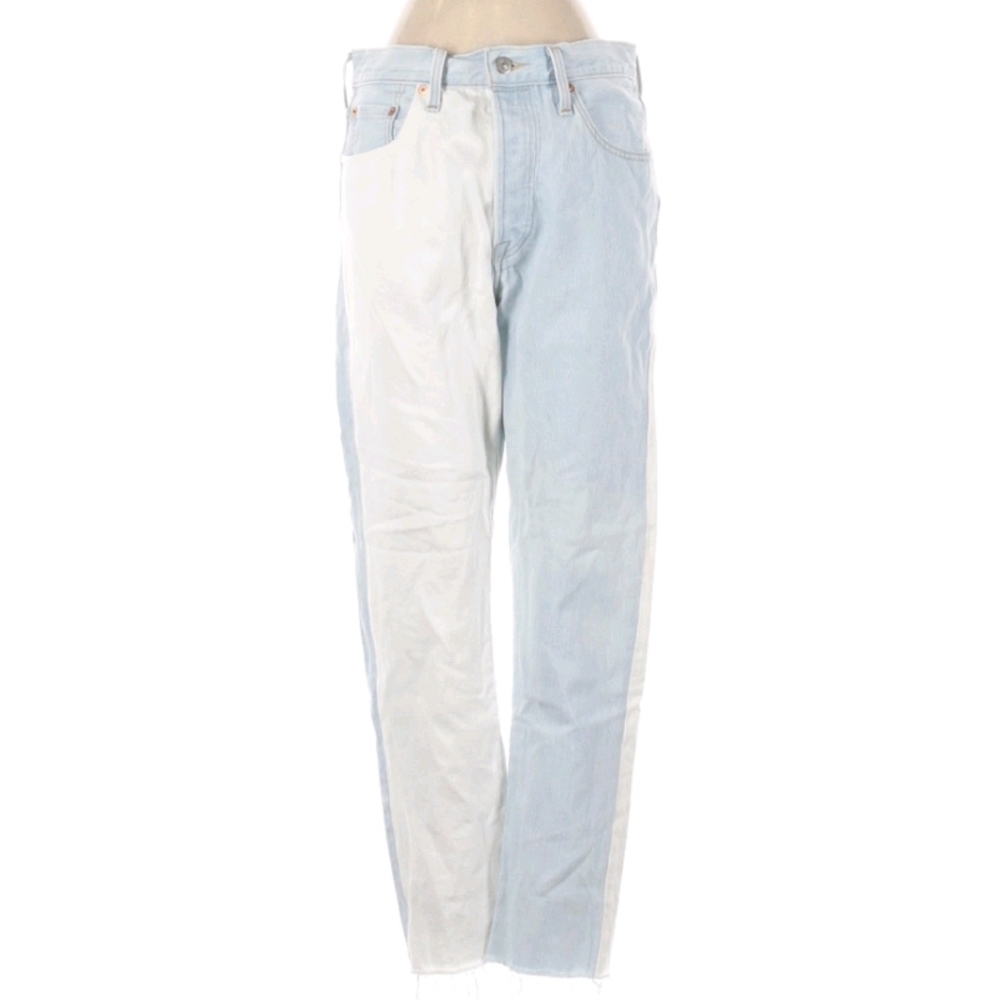 Levi's 501 Split Colour-block Jeans